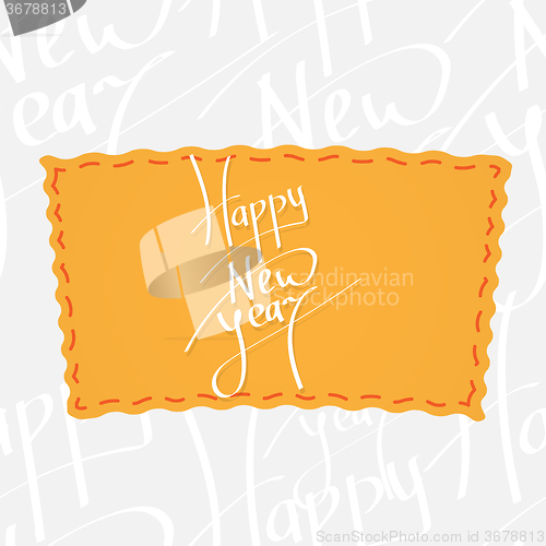 Image of Holiday greetings lettering