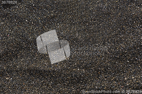 Image of Pile of Black islandic sand