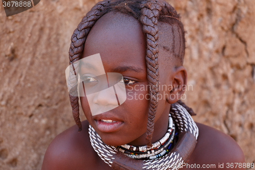 Image of Unidentified child Himba tribe in Namibia