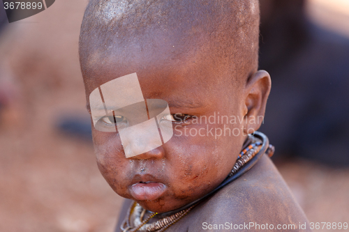 Image of Unidentified child Himba tribe in Namibia