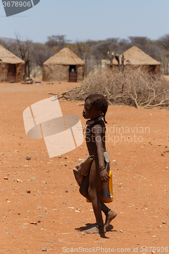 Image of Unidentified child Himba tribe in Namibia