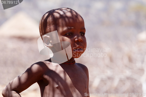 Image of Unidentified child Himba tribe in Namibia