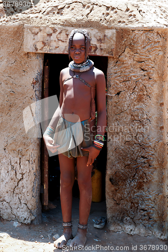 Image of Unidentified child Himba tribe in Namibia