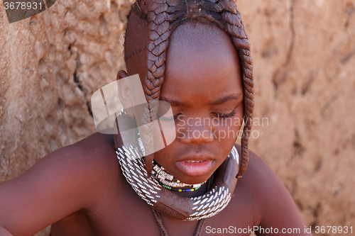 Image of Unidentified child Himba tribe in Namibia