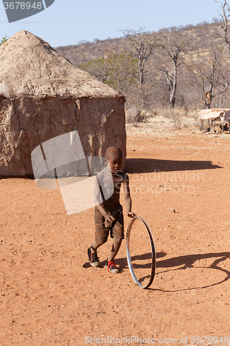 Image of Unidentified child Himba tribe in Namibia