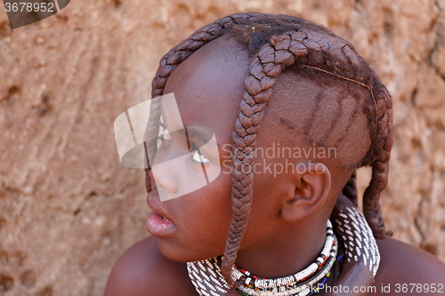 Image of Unidentified child Himba tribe in Namibia