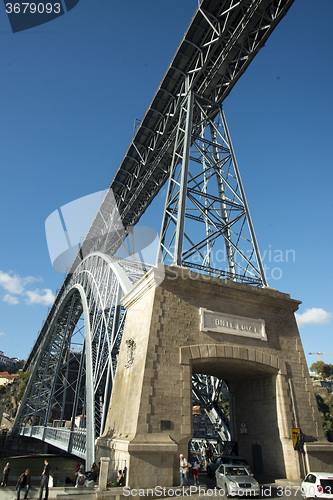 Image of EUROPE PORTUGAL PORTO RIBEIRA PONTE DE DOM LUIS