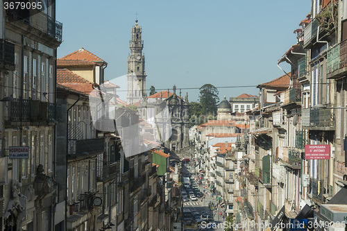 Image of EUROPE PORTUGAL PORTO RIBEIRA CHURCH IGREJA DOS CLERIGOS