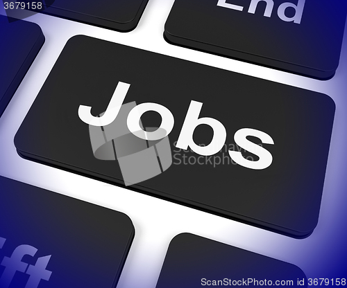 Image of Jobs Key Shows Hiring Recruitment Online Hire Job