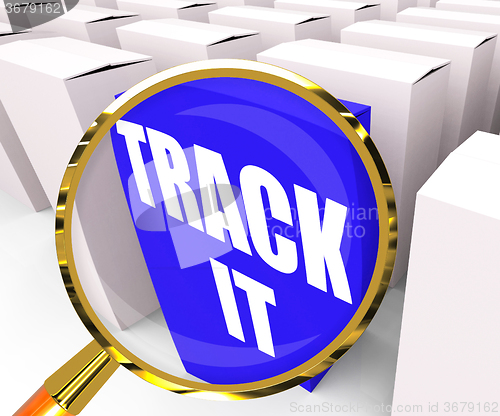 Image of Track It Packet Means to Follow an Identification Number on a Pa