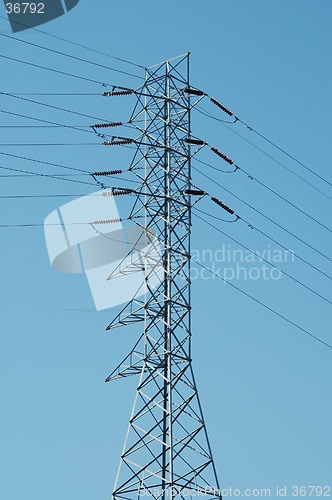 Image of Power transmission tower