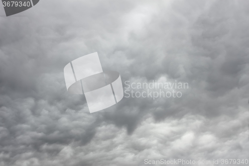 Image of Grey majestic cloudscape