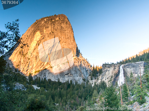 Image of Sunset in Yosemite park