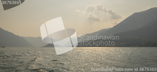 Image of Lake Como landscape