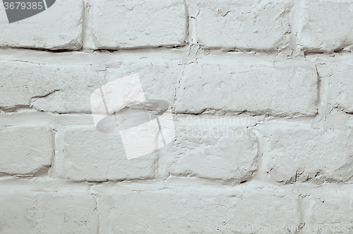 Image of White Brick Background