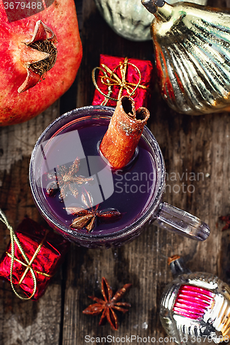 Image of refreshing drink sangria