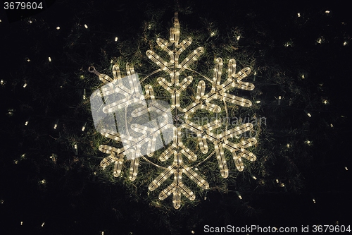 Image of Christmas Background closeup