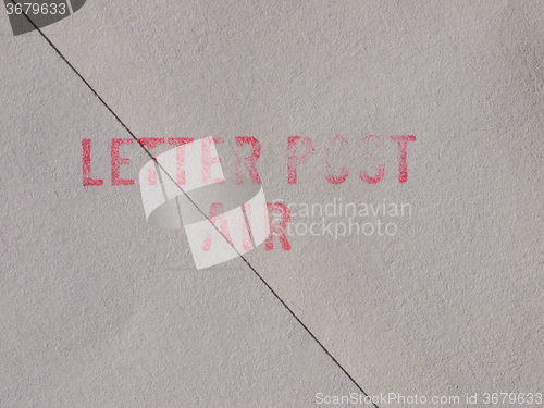 Image of Letter post air