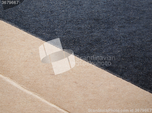 Image of Corrugated cardboard background