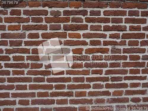 Image of Red brick wall background