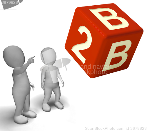 Image of B2b Dice As A Sign Of Partnership