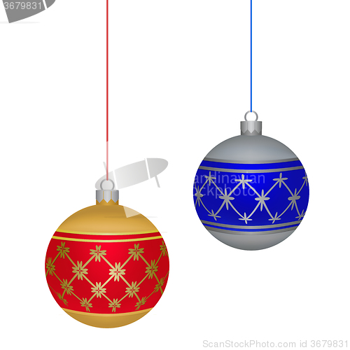 Image of Christmas balls