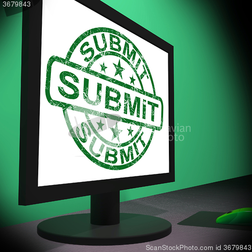 Image of Submit Monitor Shows Apply Submission Or Application