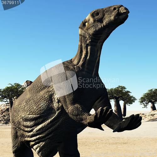 Image of Huge prehistoric dinosaur