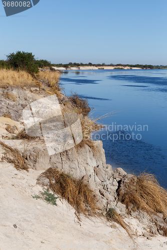 Image of bank of the river zambezi