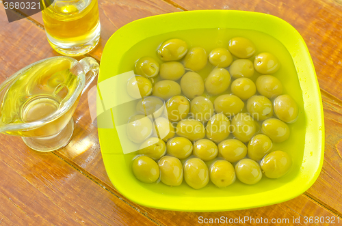 Image of green olives