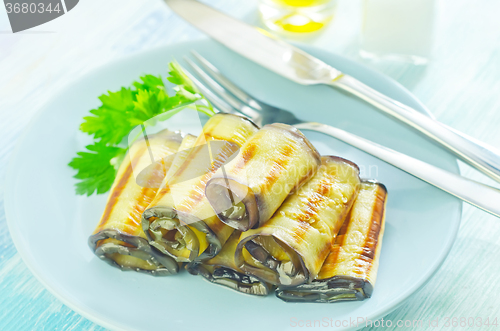 Image of eggplant rolls