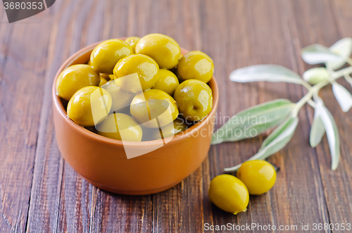 Image of green olives