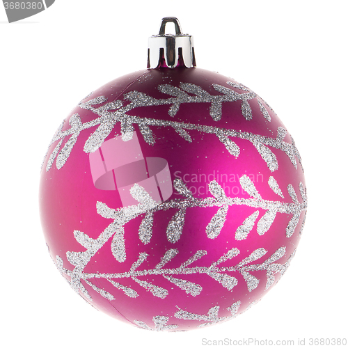 Image of Pink christmas ball