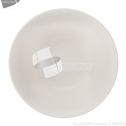Image of White ceramic plate