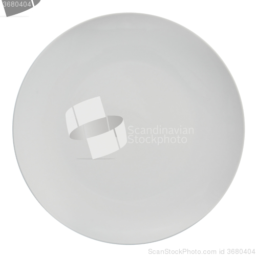 Image of White ceramic plate
