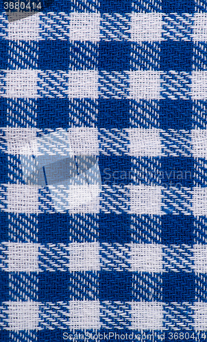 Image of Blue textureStriped fabric