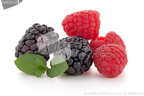 Image of Raspberry with blackberry 