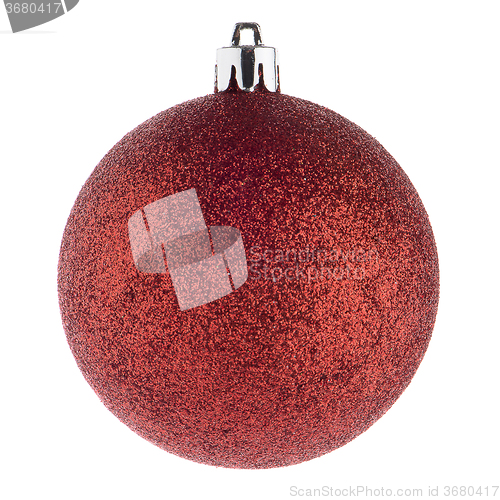 Image of Red Christmas bauble