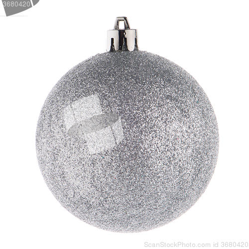 Image of Silver christmas ball