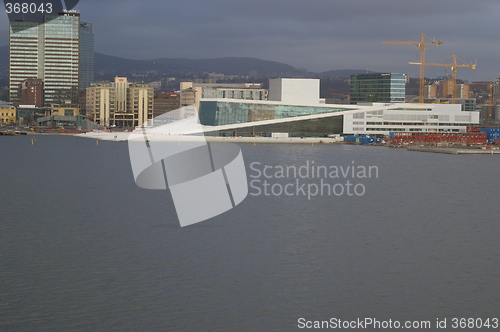 Image of The new opera house in Oslo