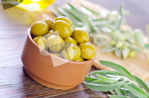 Image of green olives