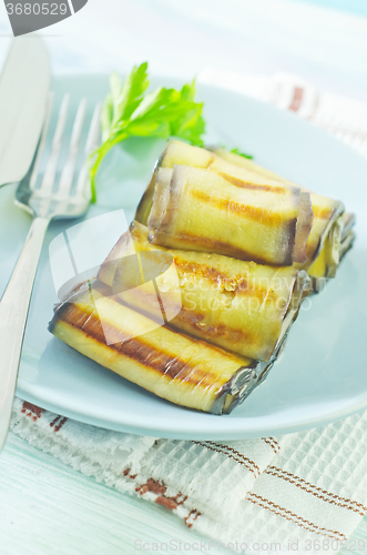 Image of eggplant rolls