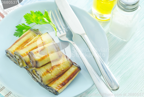 Image of eggplant rolls