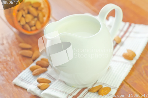 Image of almond milk