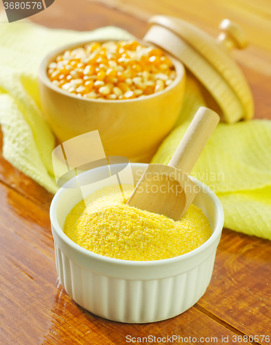 Image of raw polenta