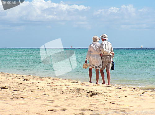 Image of Walking Couple