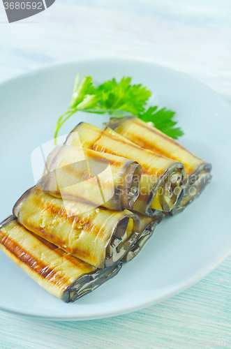 Image of eggplant rolls