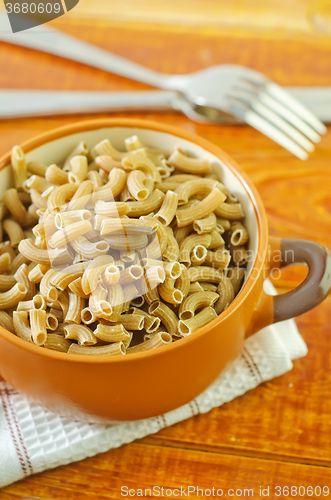 Image of raw pasta