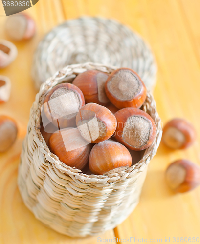 Image of hazelnuts