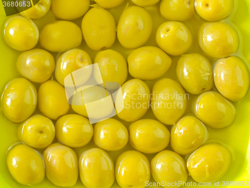 Image of green olives